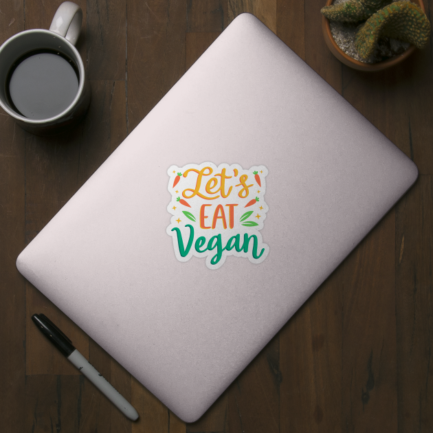 Lets eat vegan by Mobyyshop